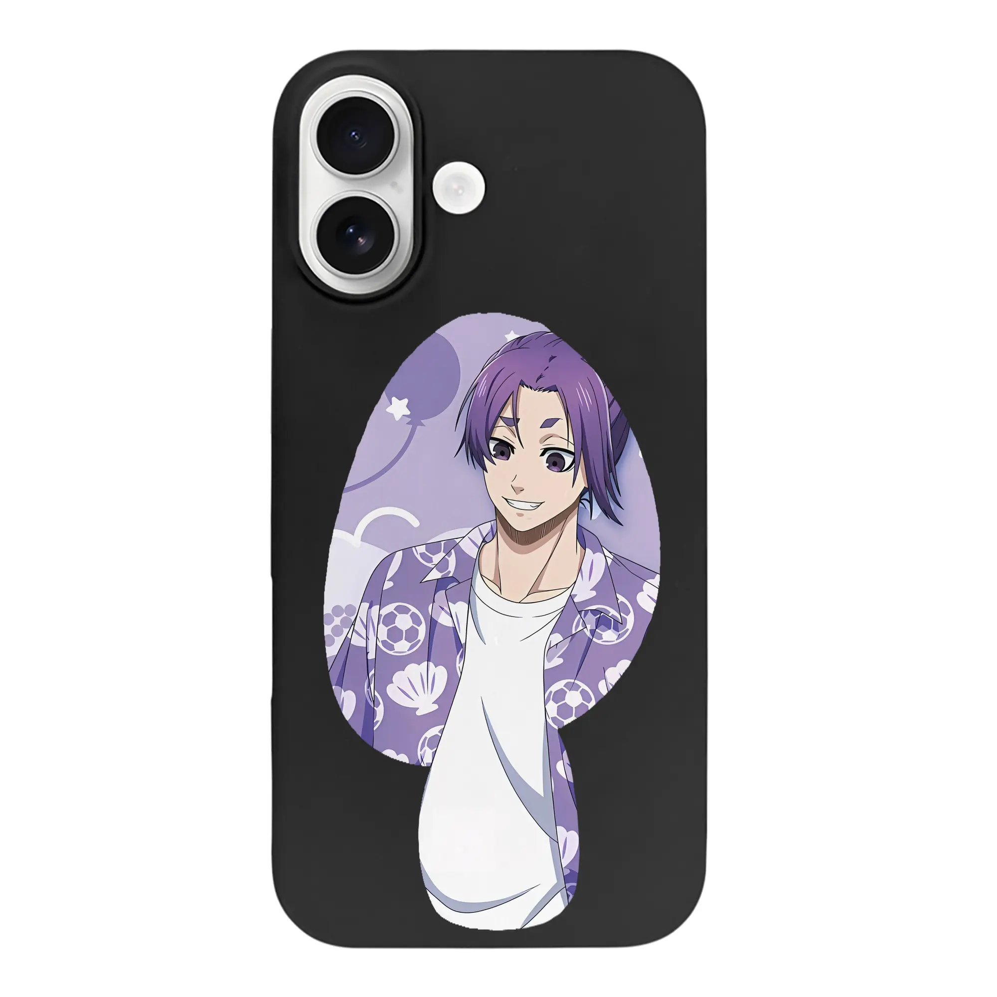 ブルーロック グッズ 御影 玲王 - iPhone 17 シリーズ シリコンケース 薄型 耐衝撃 指紋防止 ソフトタッチカバー 精密フィット 傷防止 保護ケース iPhone 17/17 Air/17 Pro/17 Pro Max 対応